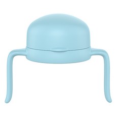 JOONIE 嬰幼兒自主學習杯 第2代 握把杯蓋一體成型, 藍色, 1個