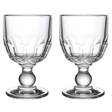 프렌치마르스 드롭 컬러 스탠드 주스 라떼 고블렛잔 190ml MMM2281, 2개