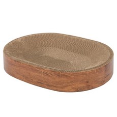 레드퍼피 고양이 네코야 오크월넛 스크래쳐, 혼합색상, 1개