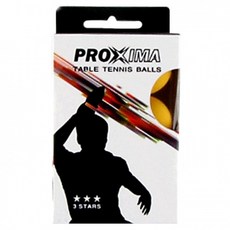 PROXIMA 3星桌球, 橘色, 6入, 1個