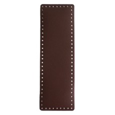 직사각형 가죽 바닥 28 x 9 cm, 브라운, 1개