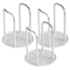 MONACO OLIVE 鋁線簡約紙杯架, 銀色, 3個