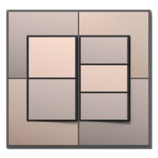 TILINS Gallery 1路 5開關 米金色, 1個