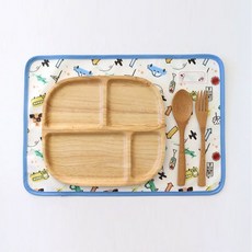 슈슈룸 防水便當餐盤墊, 汽車, 1個