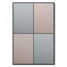 TILINS Gallery 通訊空白面板 單聯用 盲蓋 綠米色 + 深灰色, 1個