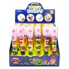 荒野亂鬥 彩虹積木螢光筆 6款 x 4入組, 1套, 混色