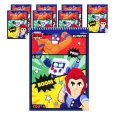 荒野亂鬥 綜合練習本, 8個, 隨機出貨