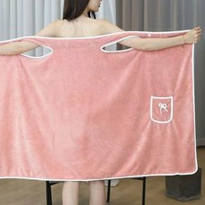 에버클린 깔끄미 샤워 가운 FREE, 핑크, 1개