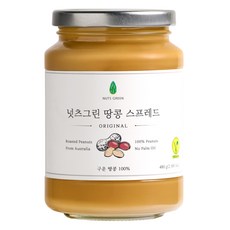 넛츠그린 땅콩 스프레드 오리지널, 480g, 1개