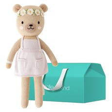 可朵和凱德 手工安撫娃娃 + 禮盒標準組合, 1套, 奧莉維亞蜂蜜熊