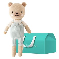 可朵和凱德 手工安撫娃娃 + 禮盒標準組合, 1套, 查理蜂蜜熊