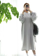 팡팡샵 여성용 P 라벨 박스 임산부 원피스