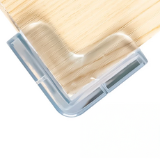 小麥購物 Y055 透明防撞護角 9g 20個, 直角款, 1組