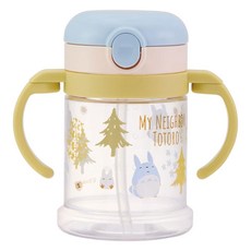 Skater 一觸式雙手吸管水壺 KSHW1N, 1個, 我的鄰居, 260ml