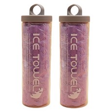 Flowcode 運動濕式大型毛巾, 2個, 隨機出貨