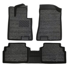 The Zone 3D立體包覆 TPE Cenis 汽車腳踏墊 全套, BMX-08 / BMW X1 U11 2023年式~, 全黑色