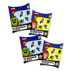 荒野亂鬥系列橡皮擦, 4個, 隨機出貨