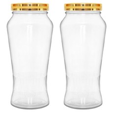 Balunfini 多用途玻璃人蔘酒浸泡瓶, 2個, 1.8L