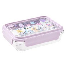 LocknLock 樂扣樂扣 3格分裝Tritan便當盒 1L, 紫羅蘭色, 1個