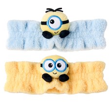 Buttershop迷你兵團情侶洗臉髮帶 2種組, 1組, 混色