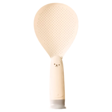 小麥購物 小熊吸盤飯勺 G783 35g, 松灰色, 5支