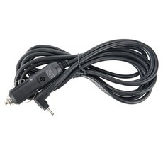 컴스 차량용 DC 12V 시가 전원 케이블 2A DC 외경 3.5 내경 1.35 시거잭 3m, 1개
