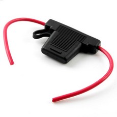 컴스 휴즈 홀더 차량용 대형 30A 퓨즈 배선작업 전장품 회로 보호 BUA044, 1개