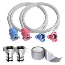 YNET 洗衣機冷熱水管全套組, 1個