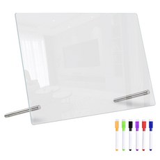 TUCO.B 桌面立式備忘錄板 素色基本款 + 馬克筆套組, 壓克力