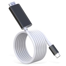 HOHOO 任天堂Switch 螢幕鏡像 HDMI 連接線 轉換 轉換器 轉接頭 4K 瑪利, 黑色, 單一商品, 1個