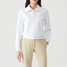 Gospheres 女款 BIG COLLAR 半拉鍊運動衫 PW3FMT29