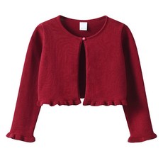 理由夢 女童款Ortiz單釦針織開襟衫