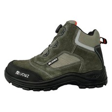 Vowz 男女通用旋鈕式防滑安全鞋 VZ-502D, 285, 卡其色, 1個