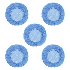 Leinheim多功能網紗型工作防塵衛生帽, 5個, 淺藍