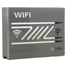 COLNSE 벽걸이형 와이파이 보관 박스, 그레이, 1개