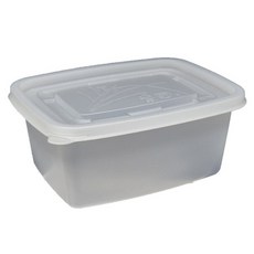 U&PACK 方形迷你粥盒 (400ml) 50ea Set (with Lid), 1組, 50套