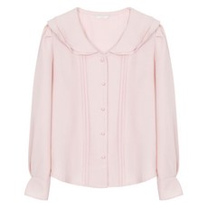 에이비에프지 여성용 와이드 프릴 카라 쉬폰 블라우스 AFX1HB34A (24SS백화점 정상)