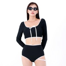 Elsso 蝴蝶結防曬衣度假比基尼泳裝