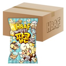 HBAF 奶油鹽味爆米花, 12個, 45g