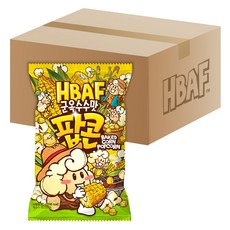 HBAF 軍烤玉米味爆米花, 12個, 80g