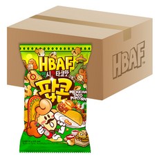 HBAF 墨西哥玉米餅口味爆米花, 12個, 80g