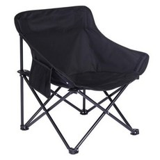 D.FAVE 休閒露營椅 65 x 45 x 69 cm, 黑色, 1個