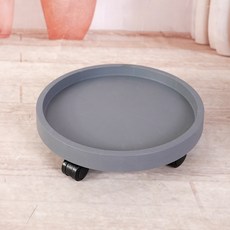 Daily Nest 室內設計花盆底座, 1個, 灰色