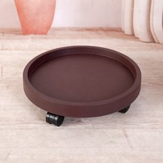 Daily Nest 室內設計花盆底座, 1個, 棕色