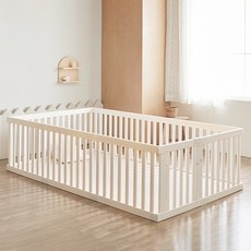 알집매트 유아용 우들리 베이비룸 안전문 고객직접설치, 밀크