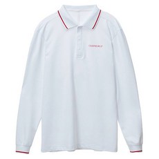 Gospheres 男士雙色領長袖POLO衫 PM2FLT06