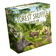 lookoutgames Asmodee Forest Shuffle 森林邊緣 擴充版 桌遊, 1個, 混合色