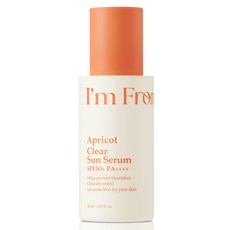 I'm from 杏桃清透防曬精華 SPF50+ PA++++, 50ml, 1瓶