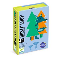 DJECO 智荷 Asmodee MISTI'LOUP 頑皮狼 桌遊, 1個, 混色