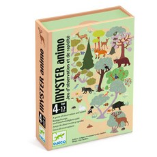 DJECO 智荷 Asmodee MYSTER animo Mysterix 動物桌遊, 1個, 混合色